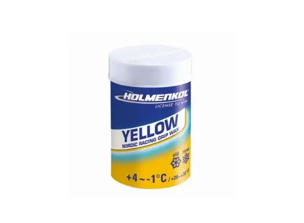 Holmenkol Grip Yellow stúpací vosk 45 g