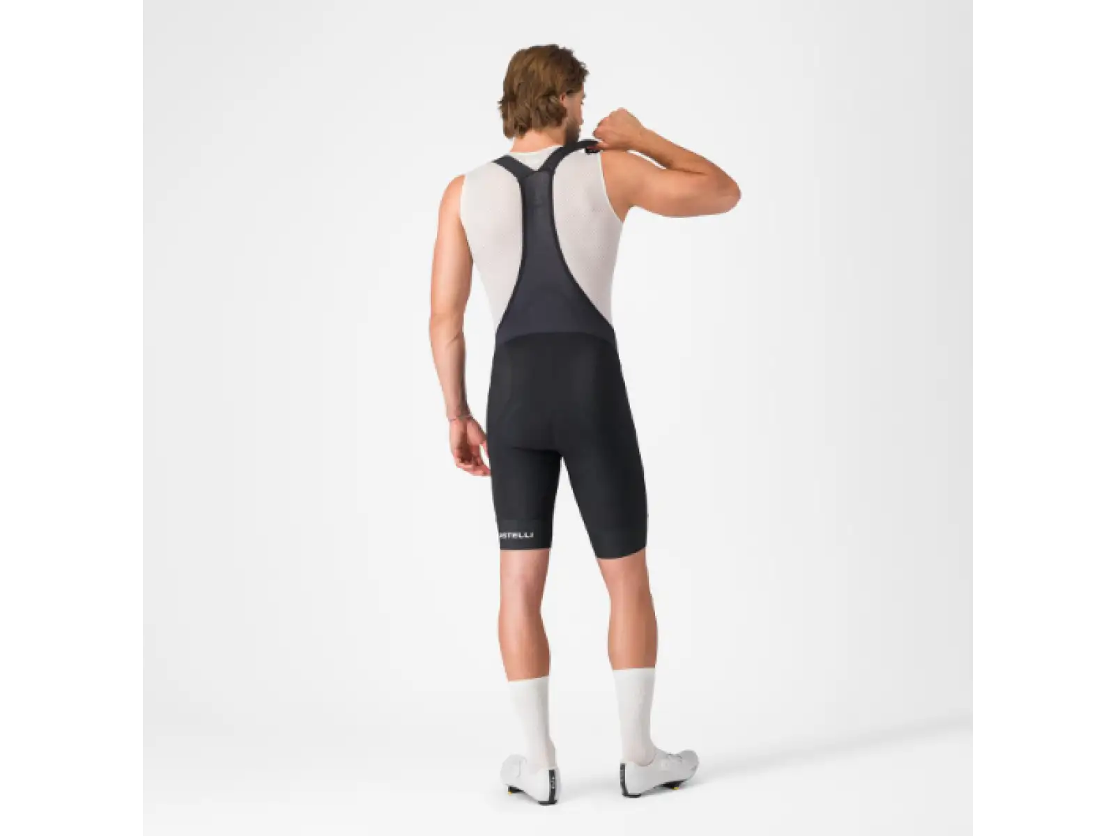 Castelli Endurance 4 pánske kraťasy s vložkou a trakmi Black