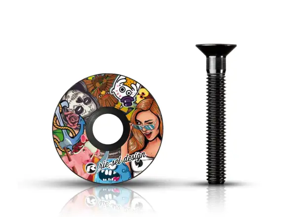 Rie:sel Design stem:cap viečko hlavového zloženia stickerbomb II