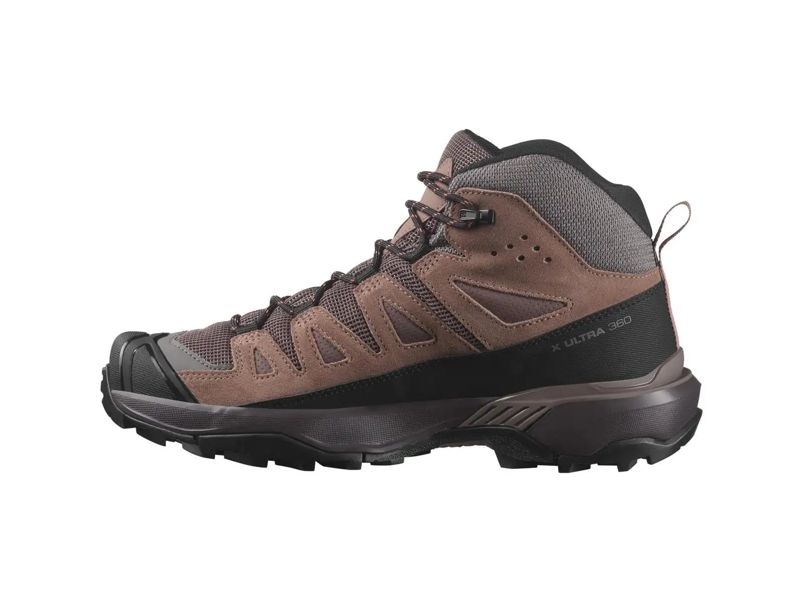 Salomon X Ultra 360 LTR MID GTX dámska turistická obuv Peppercorn/Cognac/Hot Coral