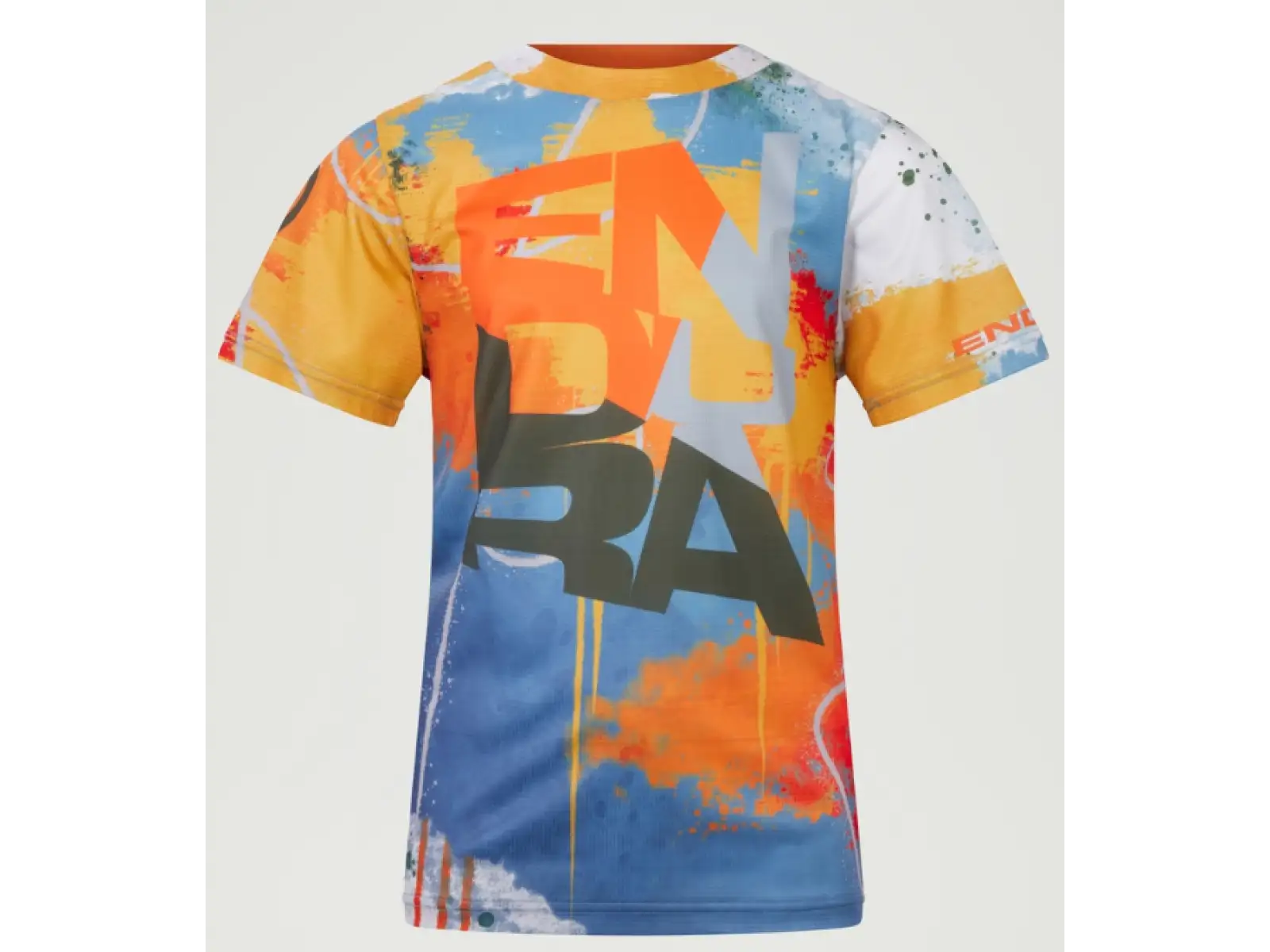 Endura SingleTrack Core detský dres krátky rukáv Yellow Mustard