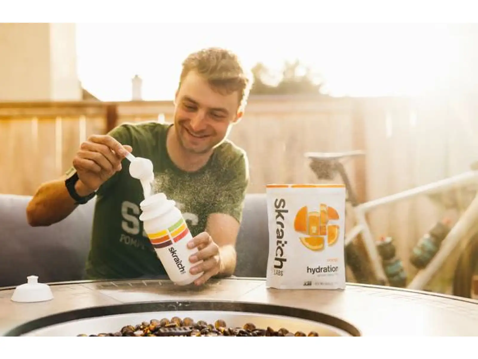 Skratch Labs Hydration Sport Drink Mix iontový nápoj 440 g pomaranč