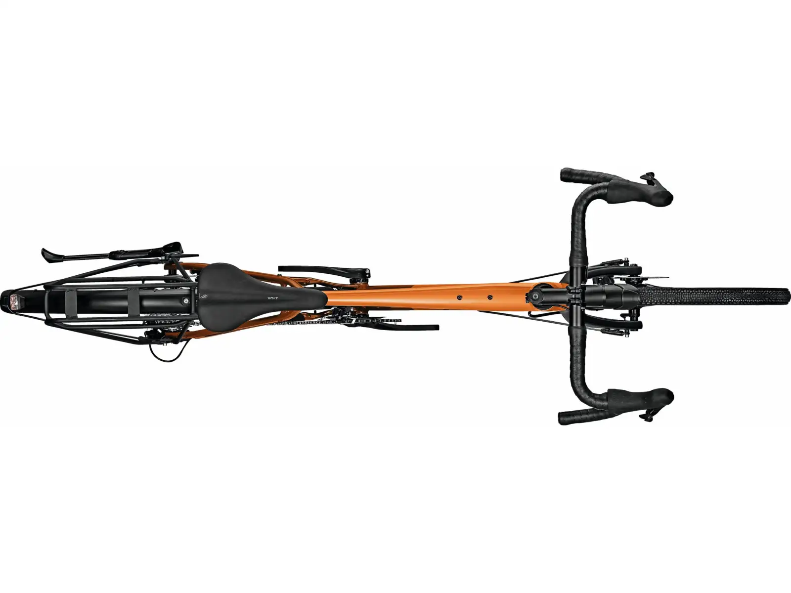 Focus Atlas 6.7 EQP DI gravel bike Rustorange Glossy/Rustbrown Glossy