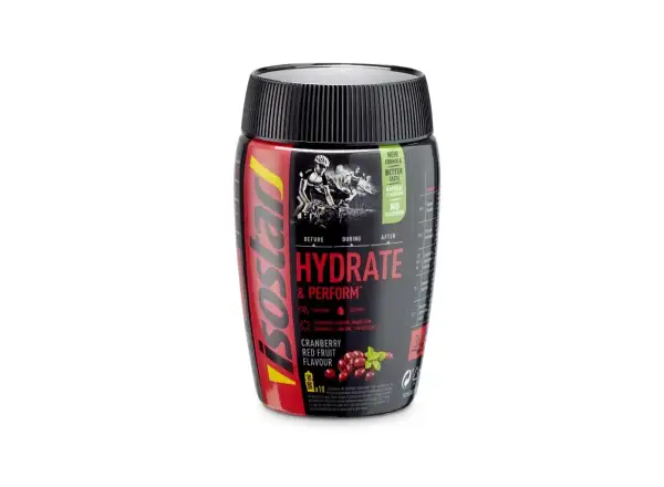 Isostar Hydrate & Perform iontový nápoj 400 g brusnica