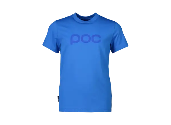 POC Tee Jr Detské tričko s krátkym rukávom Natrium Blue
