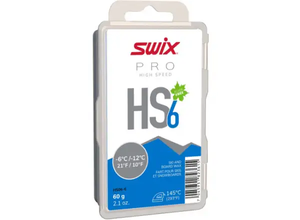 Swix HS06-6 Vysokorýchlostný protišmykový vosk 60g