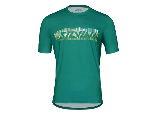 Silvini Denno pánsky voľný dres krátky rukáv Olive Tiger