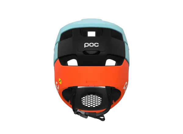 POC Otocon Race MIPS prilba Indicolite Blue Matt/Carnelian Orange Matt