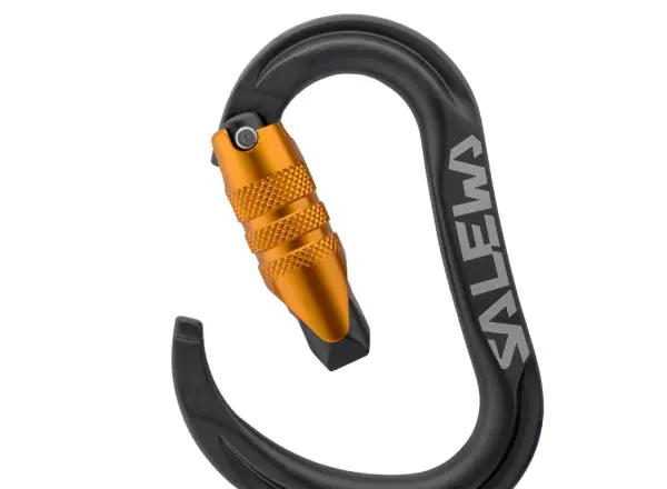 Salewa Ortles HMS C.3 karabína M Black/Orange