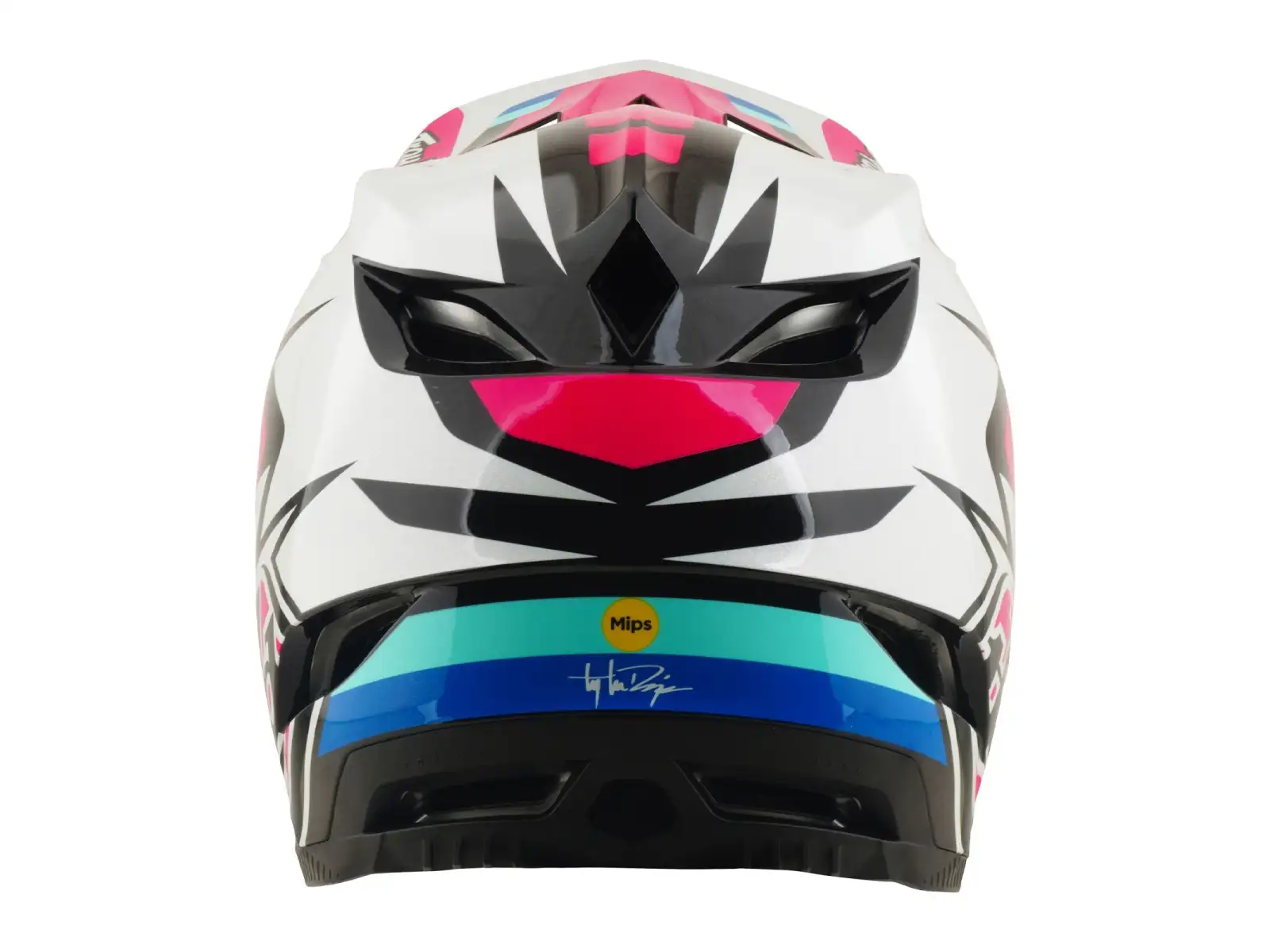 Troy Lee Designs D4 Polyacrylite MIPS prilba Roamer Magenta