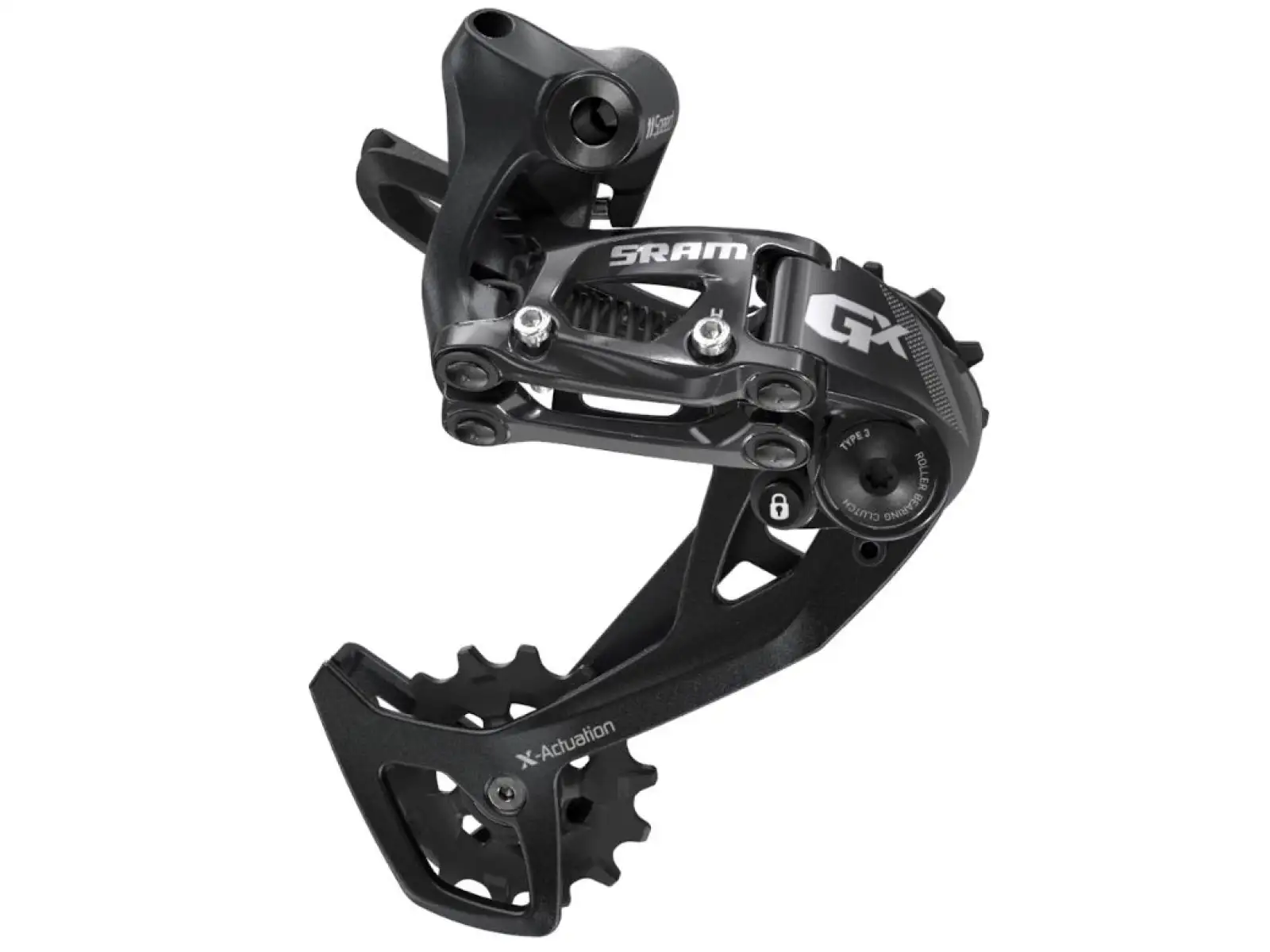 Sram GX 2x11 sp. prehadzovačka stredné vedenie čierna