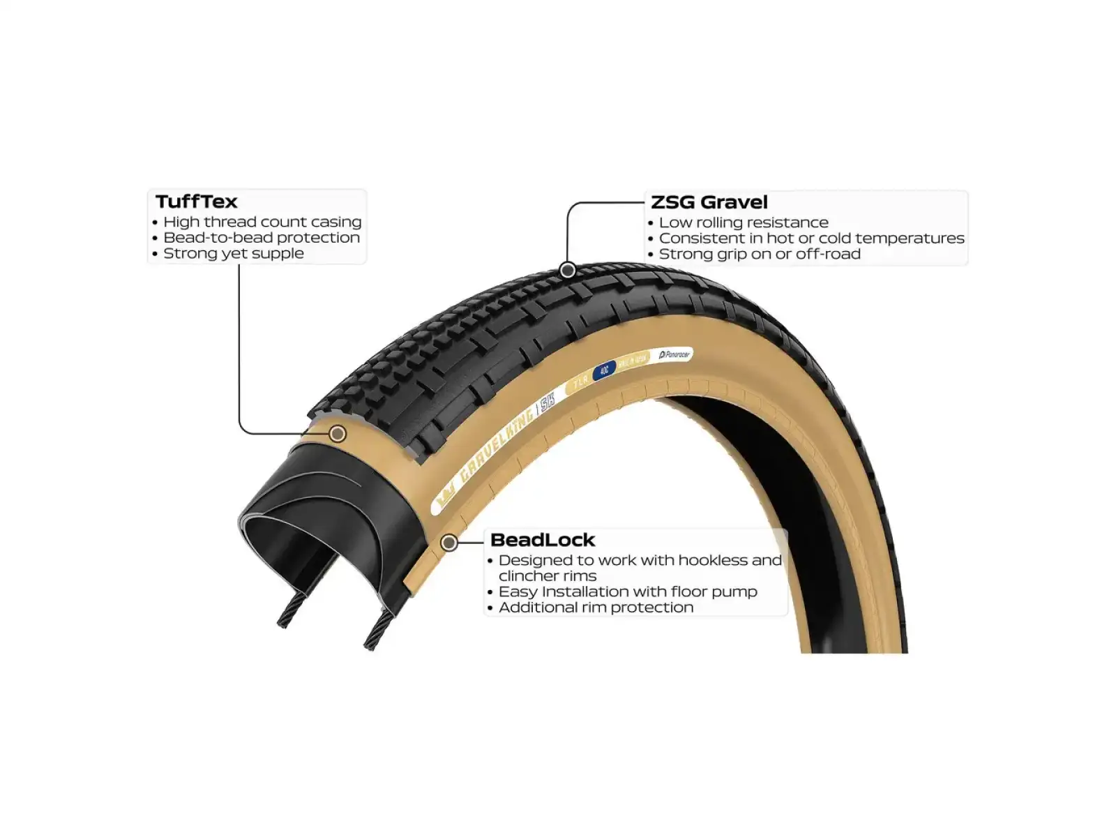 Plášť Panaracer GravelKing SK 700x30 (čierna)