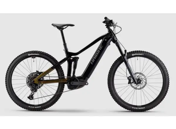 Haibike ALLTRAIL 10 800 Wh celoodpružený elektrobicykel black/ninja gold/grey