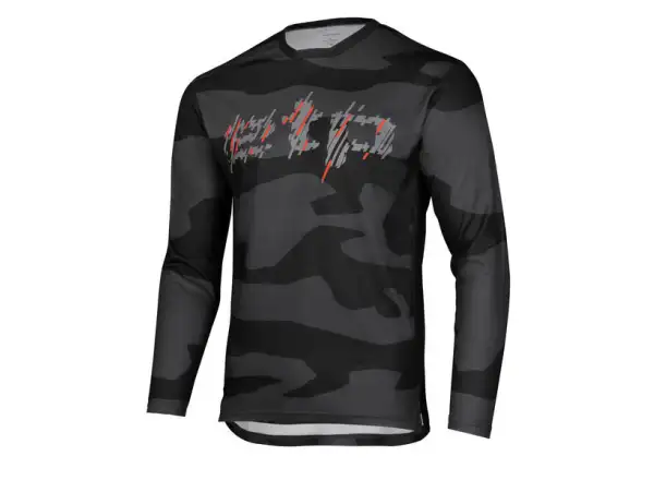 Etape Rocky pánsky voľný dres čierna/červená