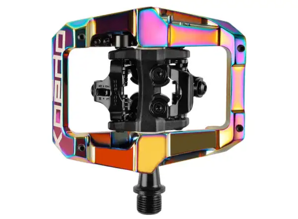 X-pedo GFX nášľapné pedále oil slick