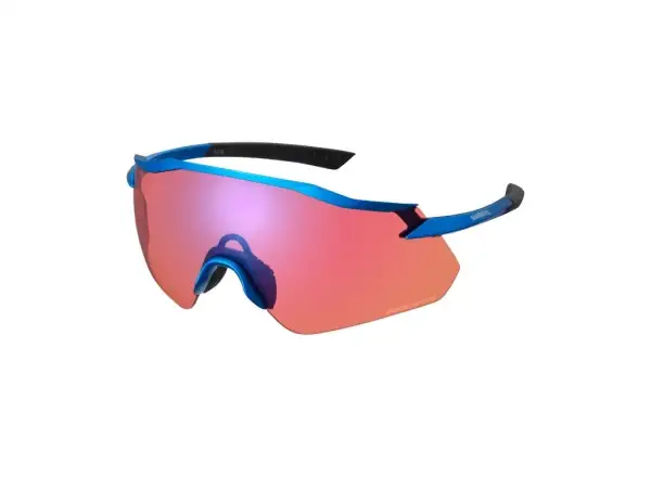 Shimano Equinox cyklistické okuliare candy blue/ridescape off-road