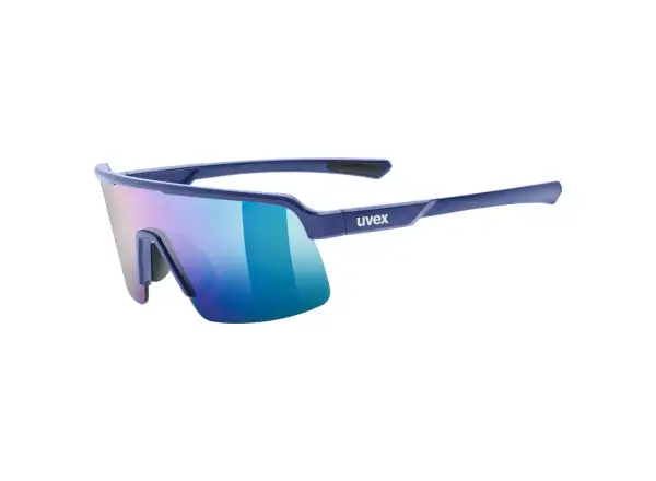 Uvex Dyrt JR. detské okuliare Blue Matt/Mirror Green