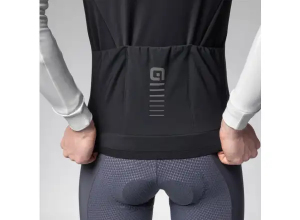 Alé PR-E Thermo 2.0 pánska cyklistická vesta Black