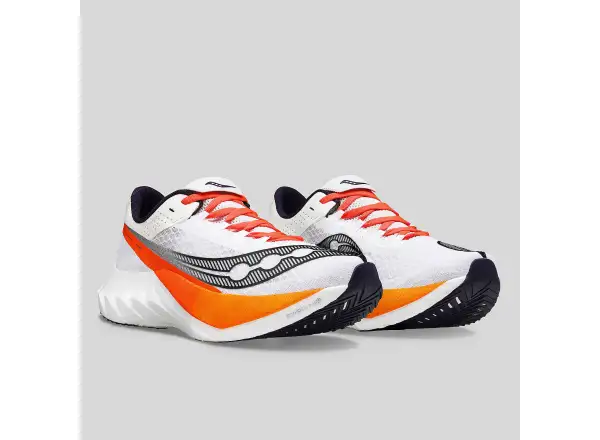 Saucony Endorphin Pro 4 pánska bežecká obuv biela/čierna
