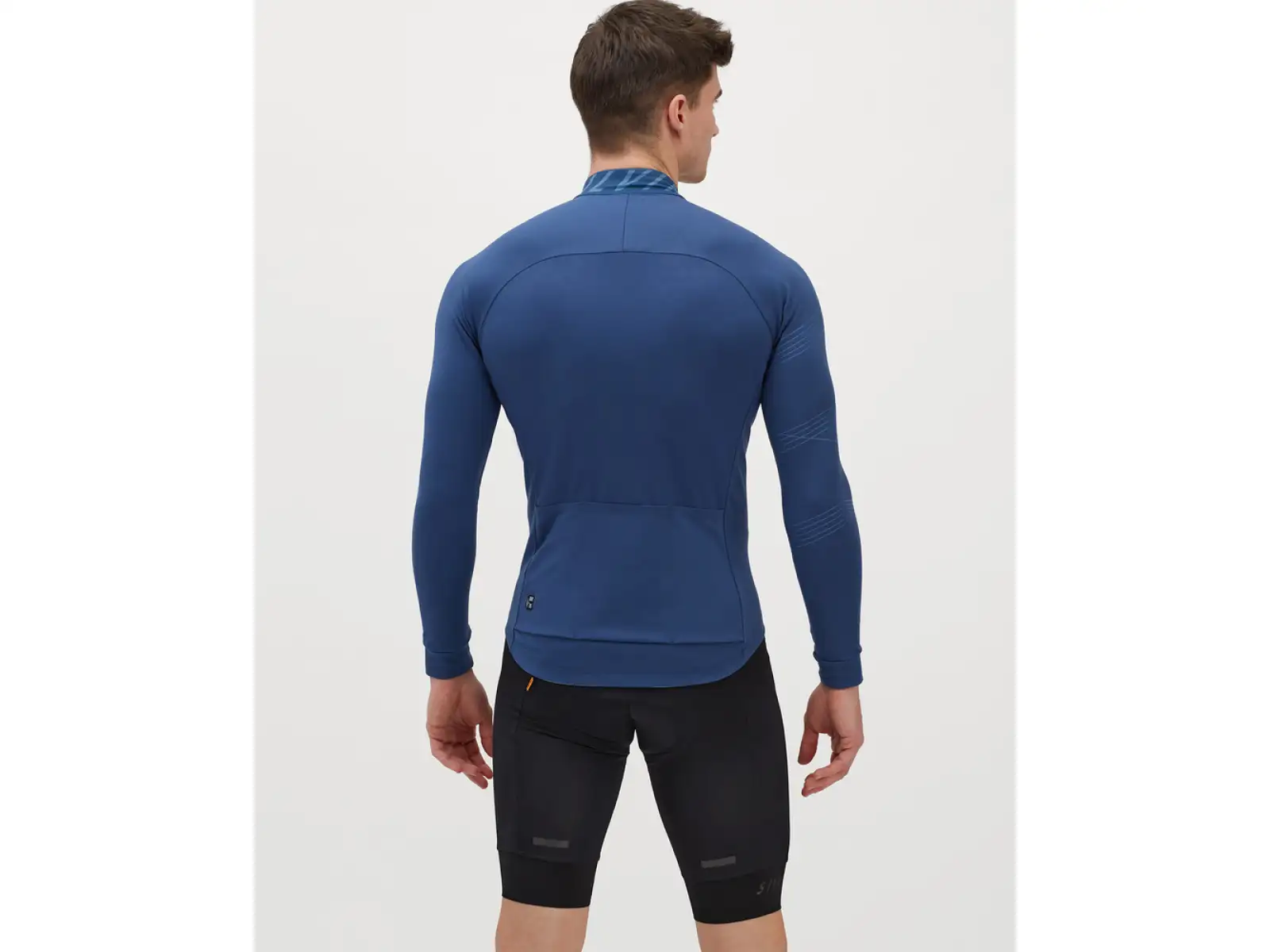 Silvini Varano Pánske tričko s dlhým rukávom Navy/Blue