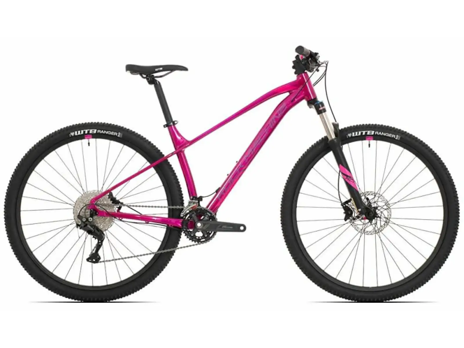 Rock Machine Catherine 40-29 gloss pink/light pink/crimson horský bicykel