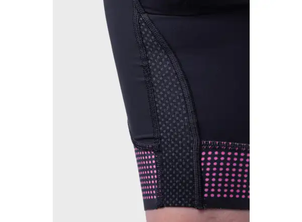 Alé PR-S Master 2.0 dámske kraťasy s trakmi a vložkou Black/Fluo Pink