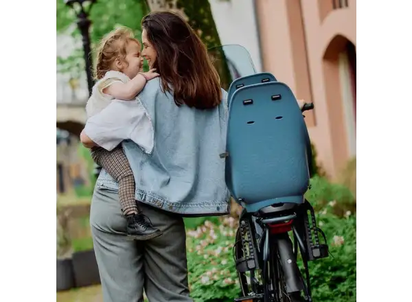 Urban Iki Ta-ke zadná sedačka na bicykel pre MIK nosiče Fuji Blue/Bincho Black