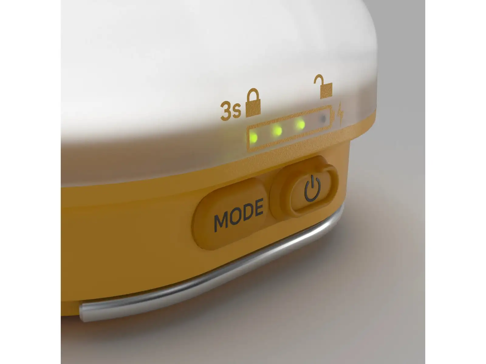 Silva Glow Recharge kompaktná svietidlo Yellow