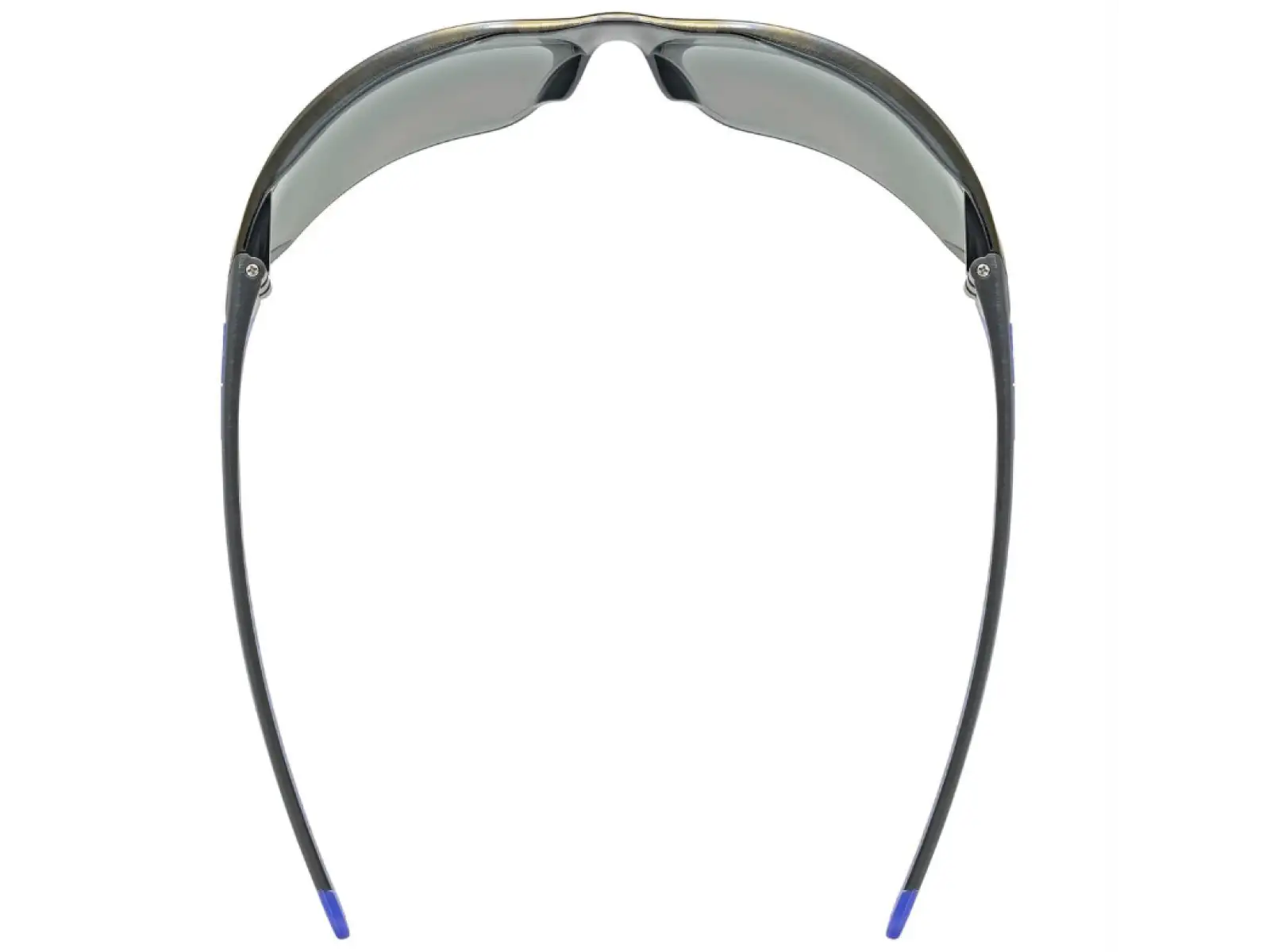 Uvex Equate okuliare Black/Blue Matt/Mirror Blue
