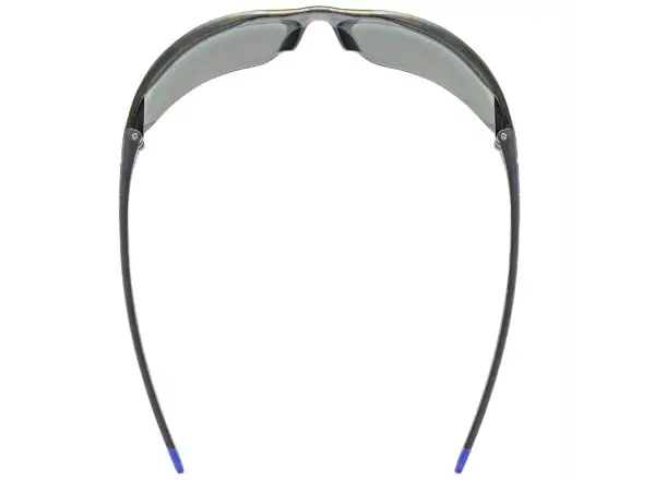 Uvex Equate okuliare Black/Blue Matt/Mirror Blue