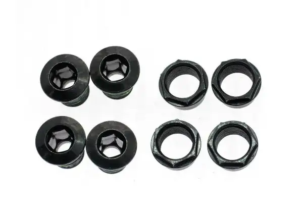 Sram Chainring Bolt Kit Long skrutky do prevodníka 104BCD Steel/Black