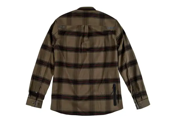Troy Lee Designs Grind Flannel pánska košeľa Dark Pine.