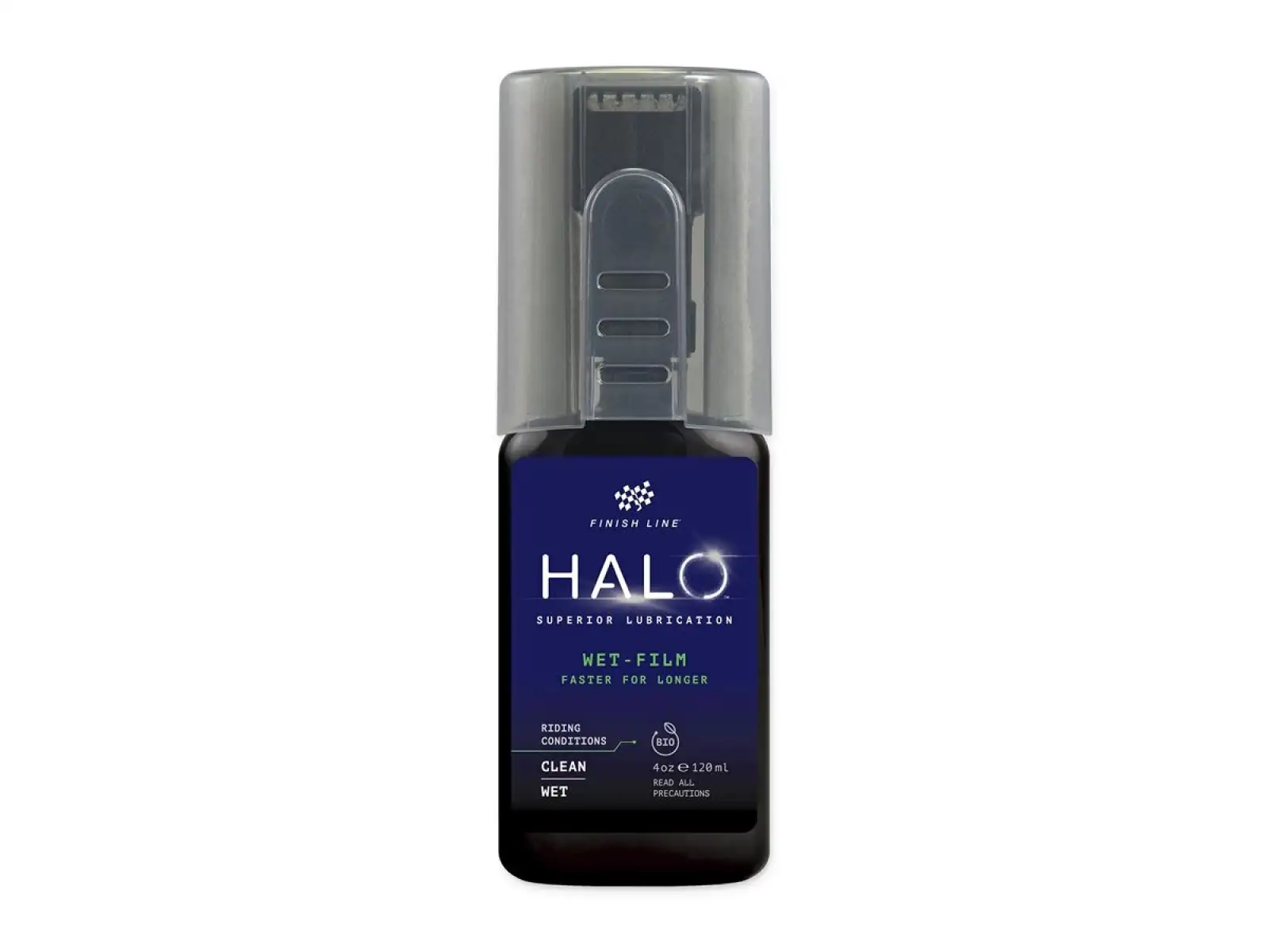 FINISH LINE HALO Wet + SMART Luber 4oz/120ml-kapátko