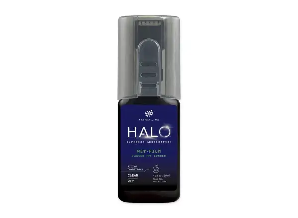 FINISH LINE HALO Wet + SMART Luber 4oz/120ml-kapátko