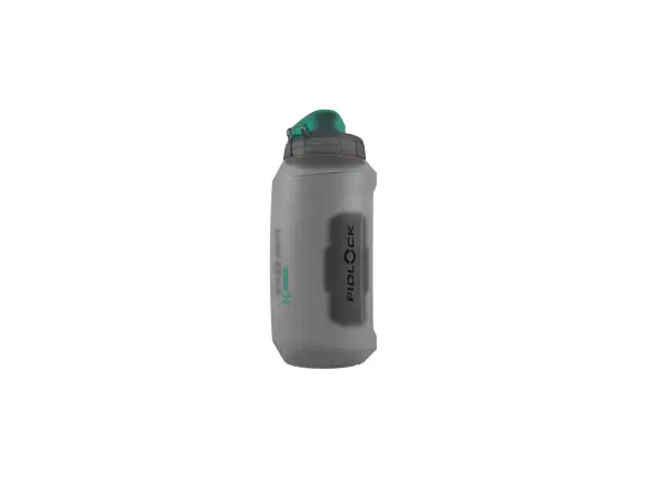 Fidlock Twist set antibakteriálna fľaša Smoke 450 ml + základňa na rám