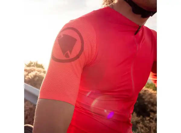 Endura Pro SL Race pánsky dres krátky rukáv Pomegranate