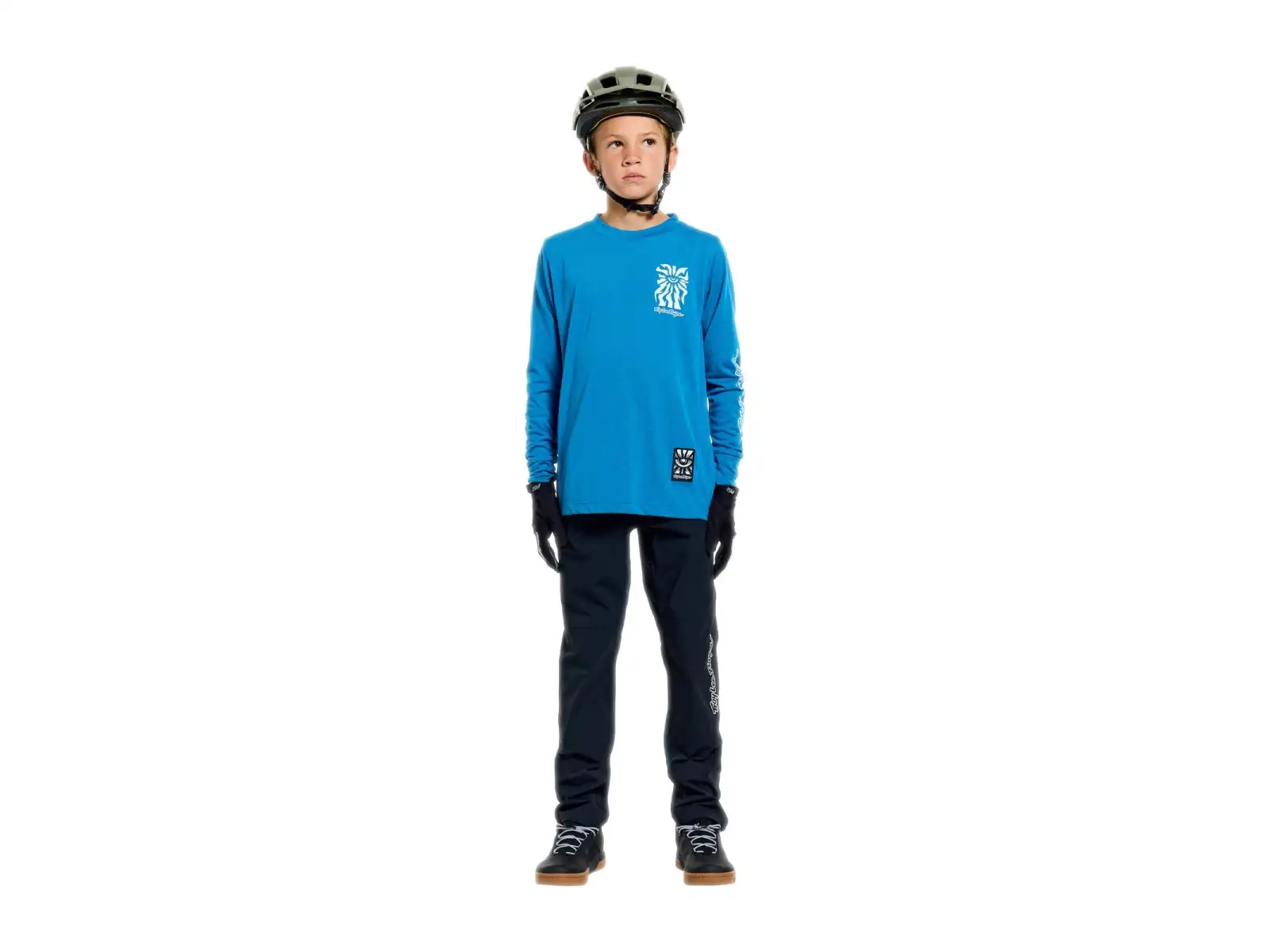 Troy Lee Designs Youth Skyline Trail detské nohavice Mono Black