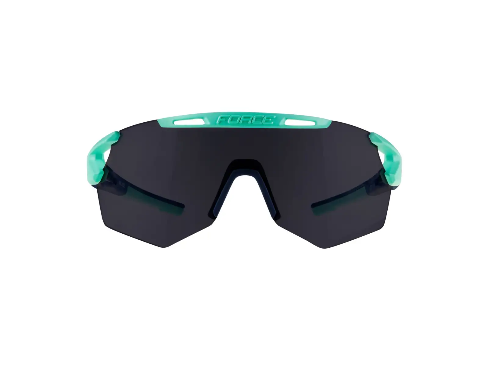Force Arcade cyklistické okuliare Mint-stormy Blue/black mirrored lenses