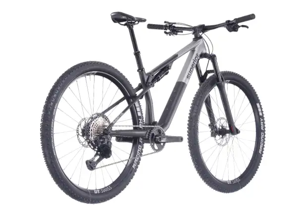 Superior XF 9.7 RC celoodpružený bicykel Matte Carbon/Smoke Chrome