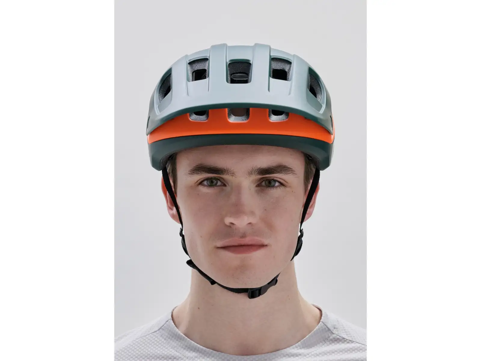 POC Cularis Pure MTB prilba Pargasite Green Matt/Fluorescent Orange Matt