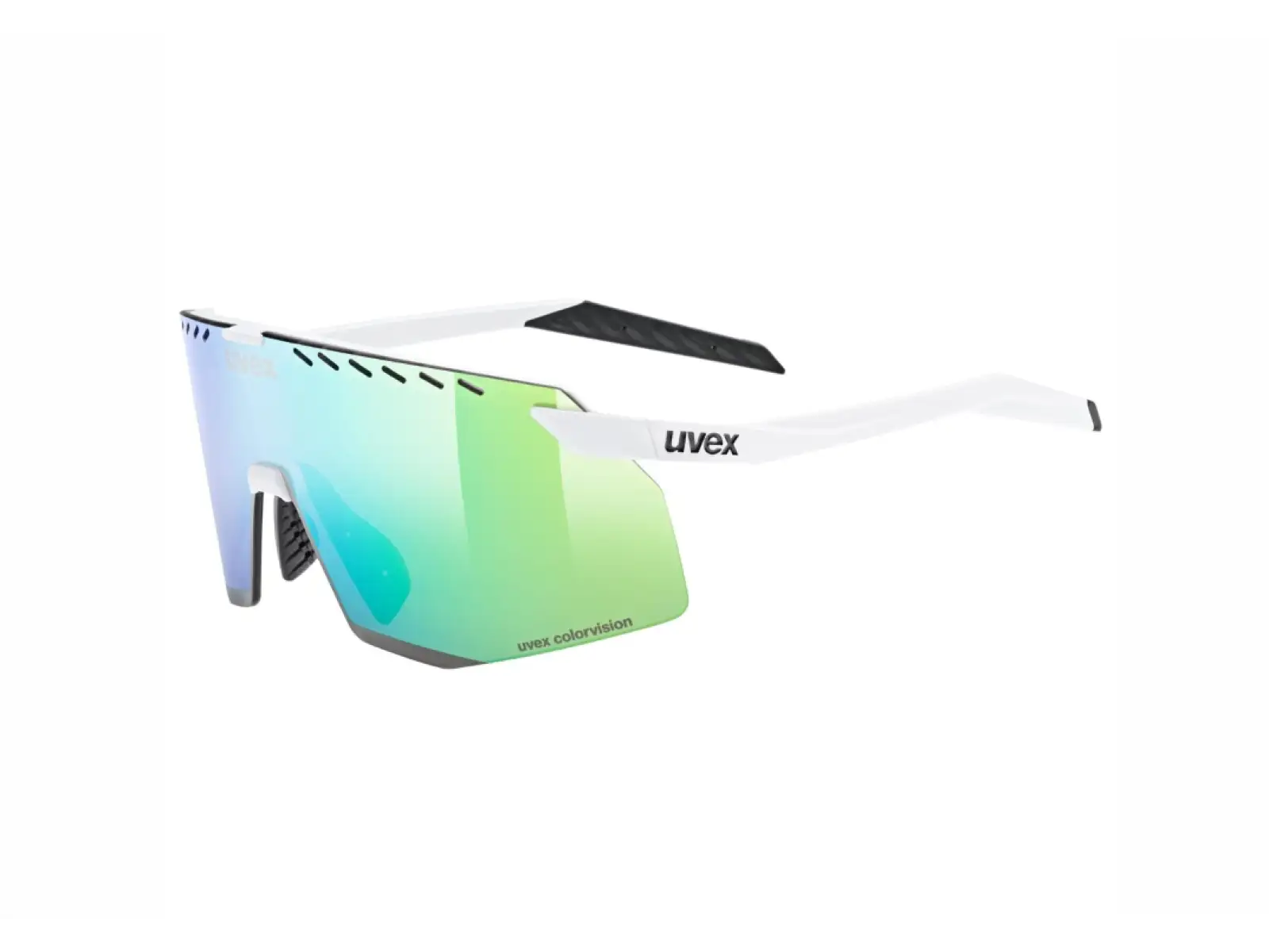Uvex Pace Stage ColorVision Small okuliare White Matt/Mirror Green