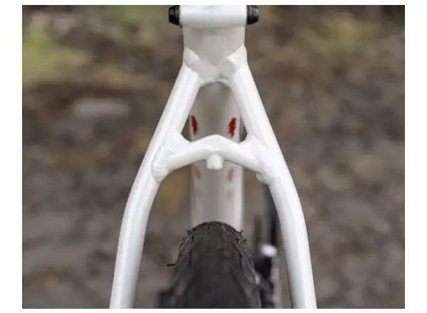 Štrkovací bicykel Marin Gestalt 1 Gloss White/Grey