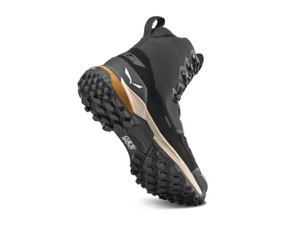 Salewa Puez Winter Mid PTX pánske topánky Black / Black