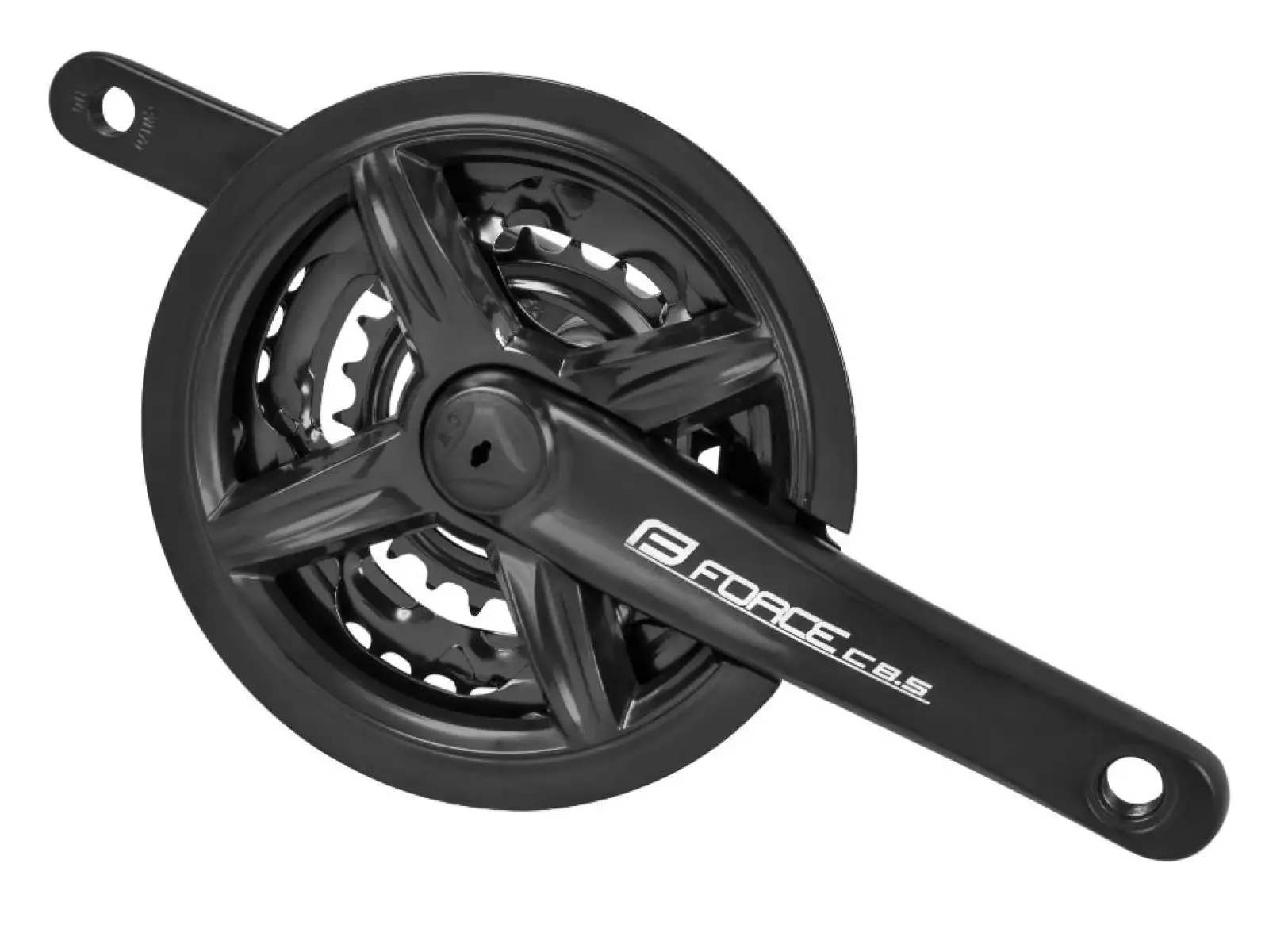 Force C 8.5 kľuky trojprevodník 42/34/24 zubov 175 mm čierna