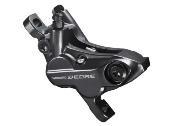 Shimano Deore BR-M6120 brzdový strmeň predný/zadný - doštičky D03S Resin