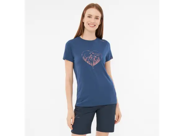 Viking Lenta Lady dámske tričko krátky rukáv Navy