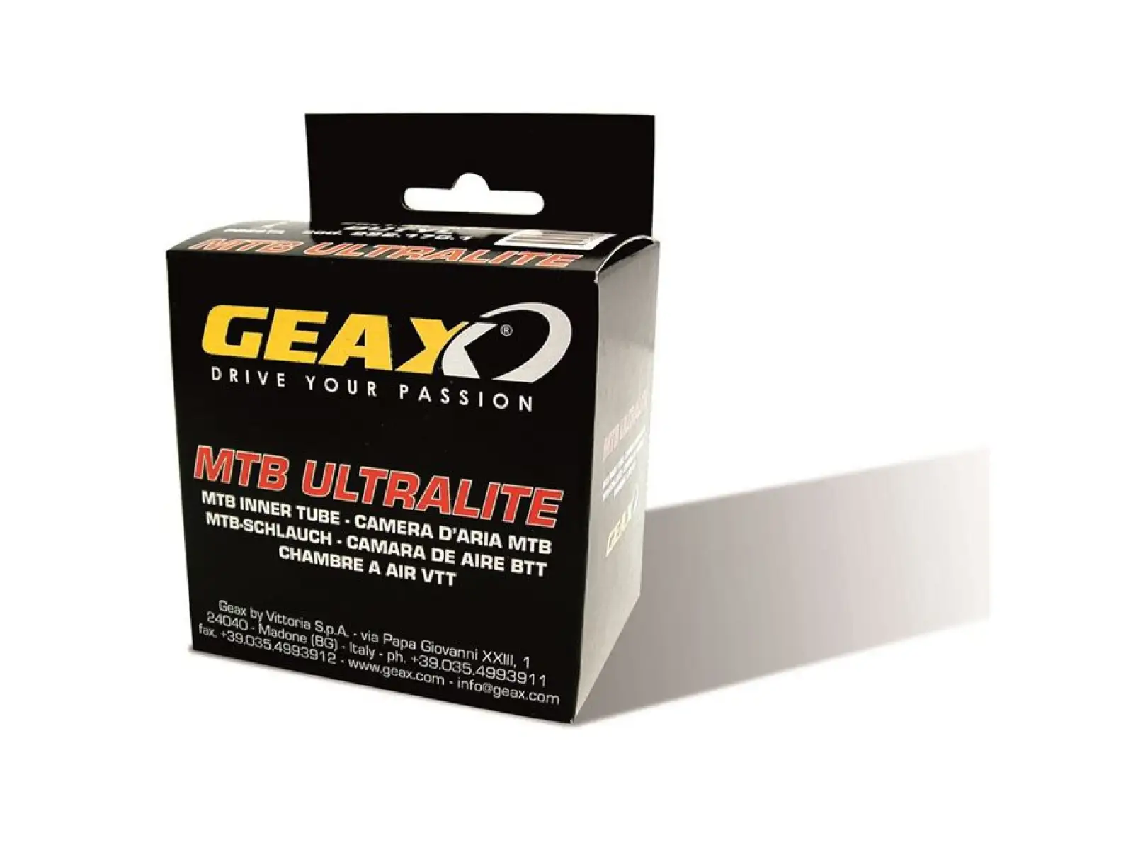 Vittoria MTB Latex 26x1,7-2,3" duša vymeniteľný gal. ventil 36 mm