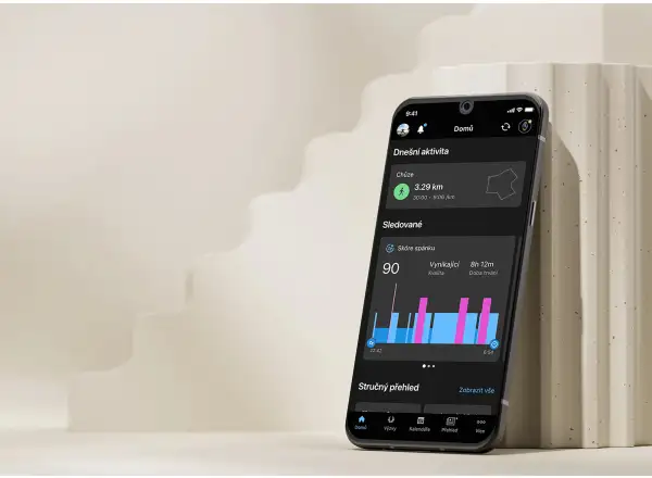Garmin vívoactive 6 inteligentné hodinky Slate silikónový remienok Black