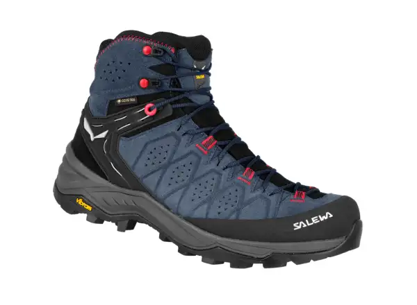Salewa Alp Trainer 2 Mid GTX dámske topánky Java blue/Fluo Coral