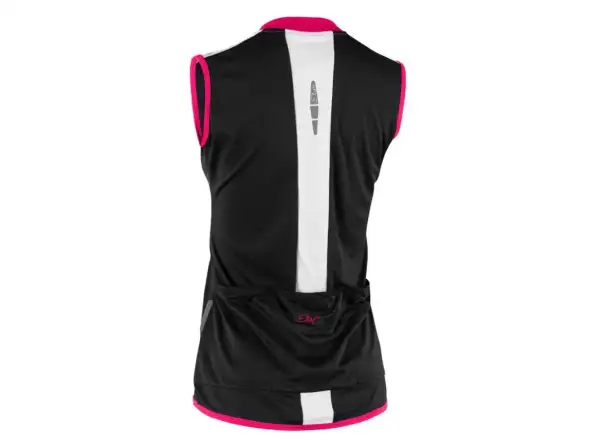 Etape Pretty dámsky dres bez rukávov čierna/ružová